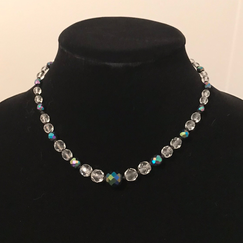 Vintage West Germany Beaded Necklace